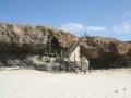 Stairs to access the beach, Prins Beach, Aruba, America