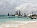 Raffinerie Valero, Rodger's Beach, Aruba, Amérique