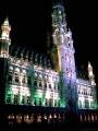 The city ghall on Grand Place (Grote Markt) by night, บรัสเซลส, เบลเยี่ยม, ยุโรป