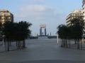 Esplanade with the statue of Leopold I, De Panne, เบลเยี่ยม, ยุโรป