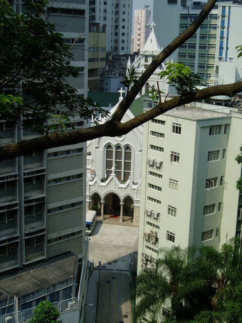 Photo 168: Le centre de Hong Kong : L'église Saint Joseph