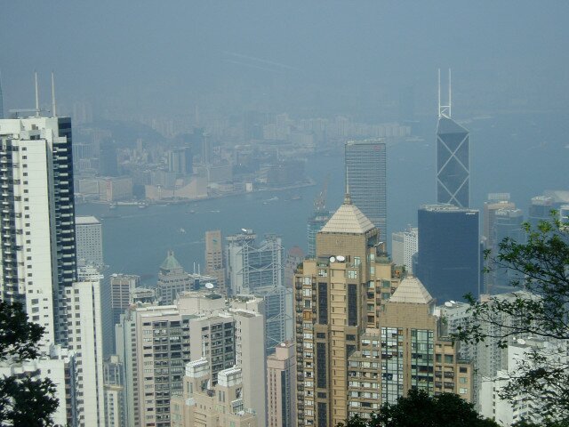 Photo 176: Le centre de Hong Kong vu de Victoria Pick