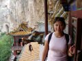 In the suspended monastery of Xuankong Si, Datong, Trung Quốc, Châu Á