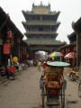 In the street Ming Qing Jie in Pingyao , ผิงเหยา, จีน, เอเชีย