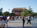 The entry of the Forbidden City by the door Tiananmen, with the face of Mao , בייג'ינג (העיר האסורה), סין, אסיה