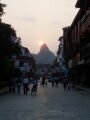The street of the West (from abroad) in the hurdy-gurdy town of Yangshuo , Yangshuo, Trung Quốc, Châu Á
