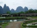Cross in VTT in the surroundings of Yangshuo, Yangshuo, Trung Quốc, Châu Á