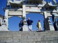 At the top of Tai Shan , Mount Tai-Tai Shan, סין, אסיה