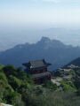 At the top of Tai Shan, Mount Tai-Tai Shan, סין, אסיה