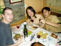At the restaurant with a couple of Chinese friends , Côn Minh, Trung Quốc, Châu Á