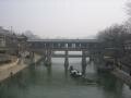 view on the bridge of Zhaozhou, Zhaoxian, الصين, آسيا