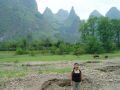 Stop on banks !, Li jiang-Guilin cruising river, סין, אסיה