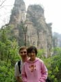 On the mountain lane Huangshizhai close to Zhangjiajié , Zhangjiajie, Trung Quốc, Châu Á
