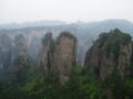 At the top of the Huangshizhai mountain close to Zhangjiajié , Zhangjiajie, Trung Quốc, Châu Á