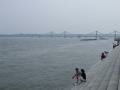 Yalu River, Dandong, סין, אסיה