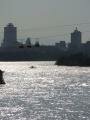 Reflected in the Yellow River, Lanzhou, סין, אסיה