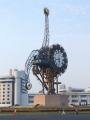 Big clock of Tianjin : shizi zhong, Thiên Tân, Trung Quốc, Châu Á