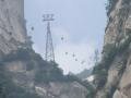 Cabins of cableway, Hua Shan (Mount Hua), الصين, آسيا