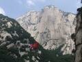 Thousand foot precipice, Hua Shan (Mount Hua), الصين, آسيا