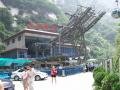 Lower station of the cableway, Hua Shan (Mount Hua), الصين, آسيا
