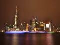Pudong at night with Oriental Pearl, אקספו 2010, סין, אסיה