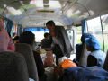 Loading in a bus to join Lijiang: end of the excursion! , Tiger Leaping Gorge-Lijiang, الصين, آسيا