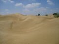 The desert close to Baotou , Baotou, סין, אסיה