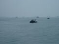 Sight broad with the boats of fishermen , Beihai, סין, אסיה
