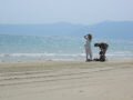 On the beach in the East of Sanya, Yalong bay, Hainan, الصين, آسيا
