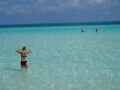 Large beach of Cayo Paredon , Cayo Coco, Kuba, Ameryka