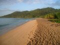 Plage de Grande Anse, Deshaies Grande Anse, Guadeloupe, Amérique