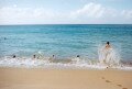 Plage de Grande Anse, Deshaies Grande Anse, Guadeloupe, Amérique