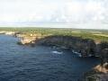 Vue à l'entrée de la porte d'Enfer, Pointe de la Grande Vigie, Guadeloupe, Amérique