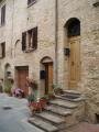 Typical street, Pienza, Италия, Европа