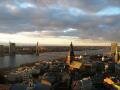 The cathedral with Riga Castle, Saules Akmens (on the left) and the Vansu bridge