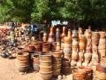 Le marché des poteries de Ségou, Ségou, Mali, Afrique
