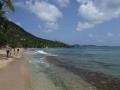 The clean water of Anse Figuier, Rivière-Pilote, Martynika, Ameryka
