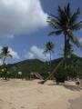 Facilities for children near the beach of Anse Figuier, Rivière-Pilote, Martynika, Ameryka