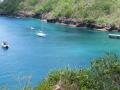 The water of Anse Noire is very beautiful, Les Anses-d'Arlet, Martynika, Ameryka