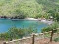 View of Anse Noire, Les Anses-d'Arlet, Martynika, Ameryka