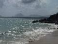 We can see yhe Diamant Roch from the Borgnesse point , Le Marin, Martynika, Ameryka