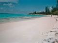 One of the numerous white sand beach, Brosse islet, Nova Caledónia, Oceania