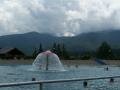 Geothermal swimming pool