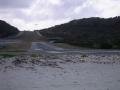 Airport runway, Saint Jean, ilha de Saint-Barthélemy, América