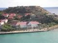 Vue sur Gustavia, Gustavia, Saint Barthélemy, Amérique