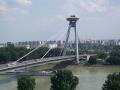 The Danube and the panoramic restaurant