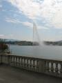 Next to the Geneva lake